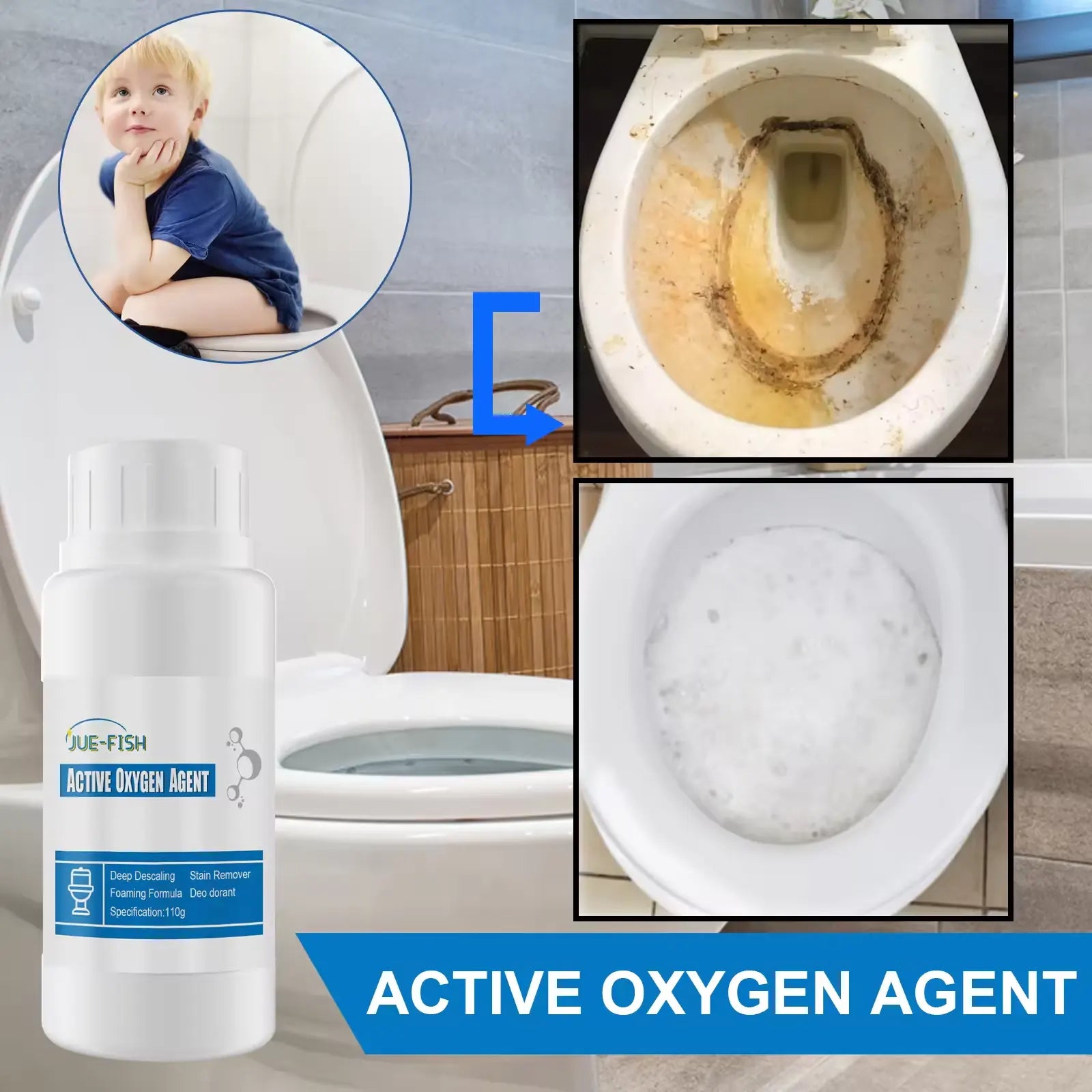 Active Oxygen Agent – Multi-Functional Cleaning Solution