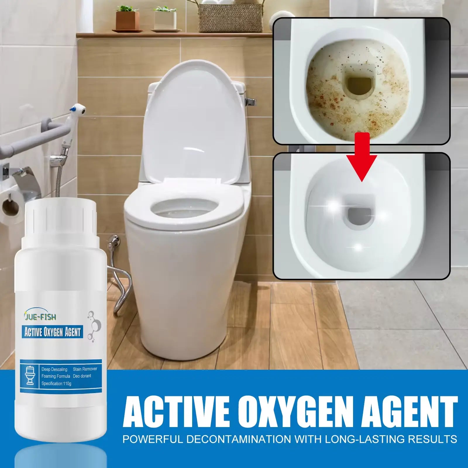 Active Oxygen Agent – Multi-Functional Cleaning Solution