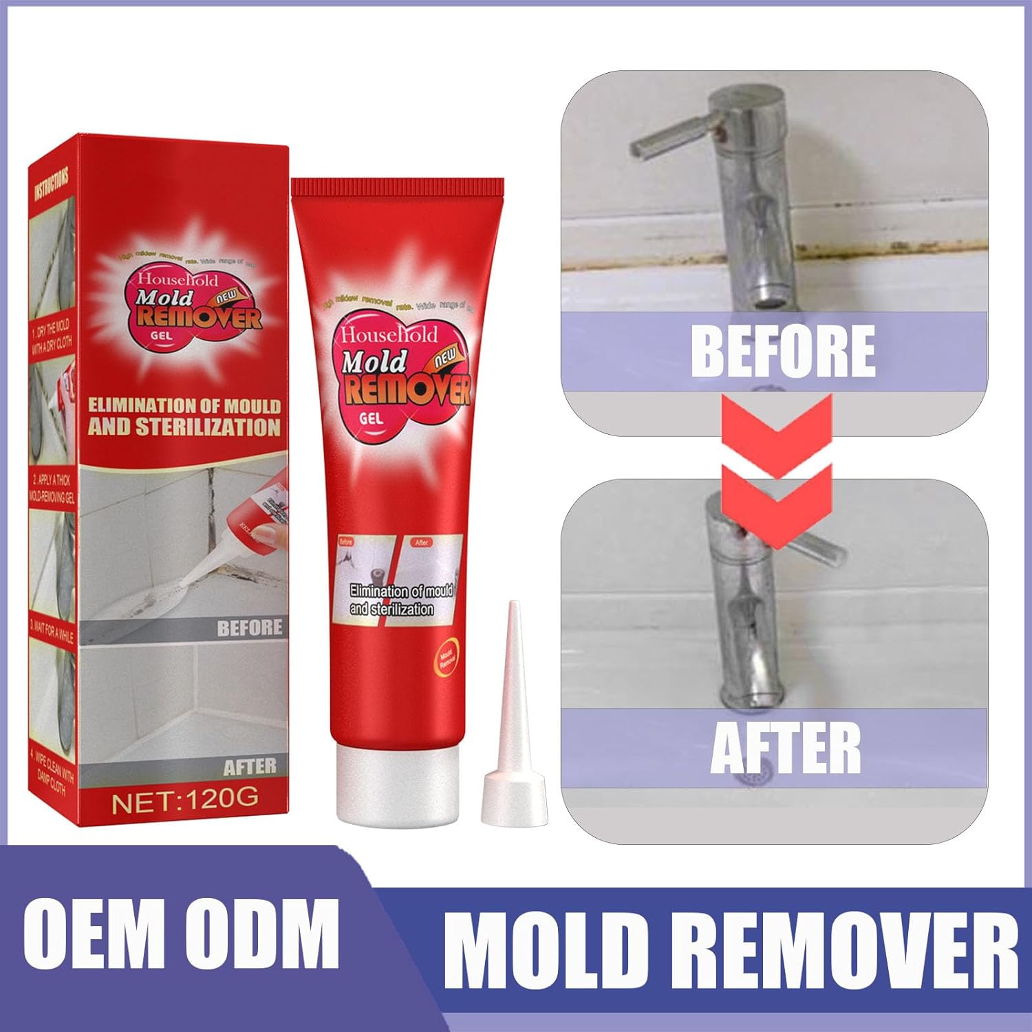 NEOBEYRUT Magic Mold Remover